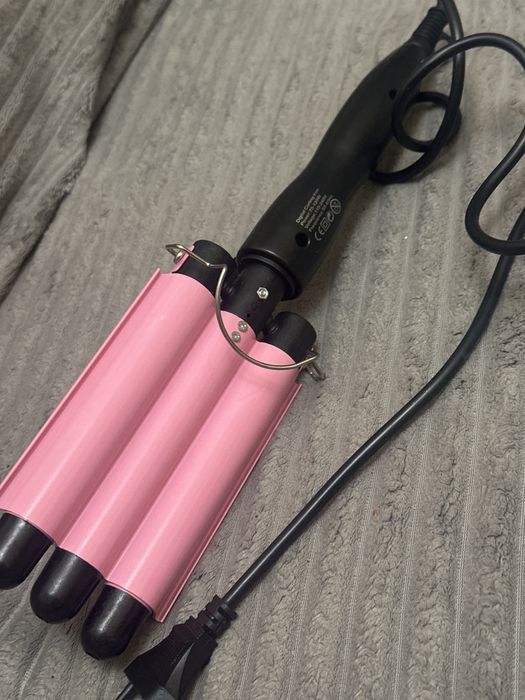 Плойка тройная для волос