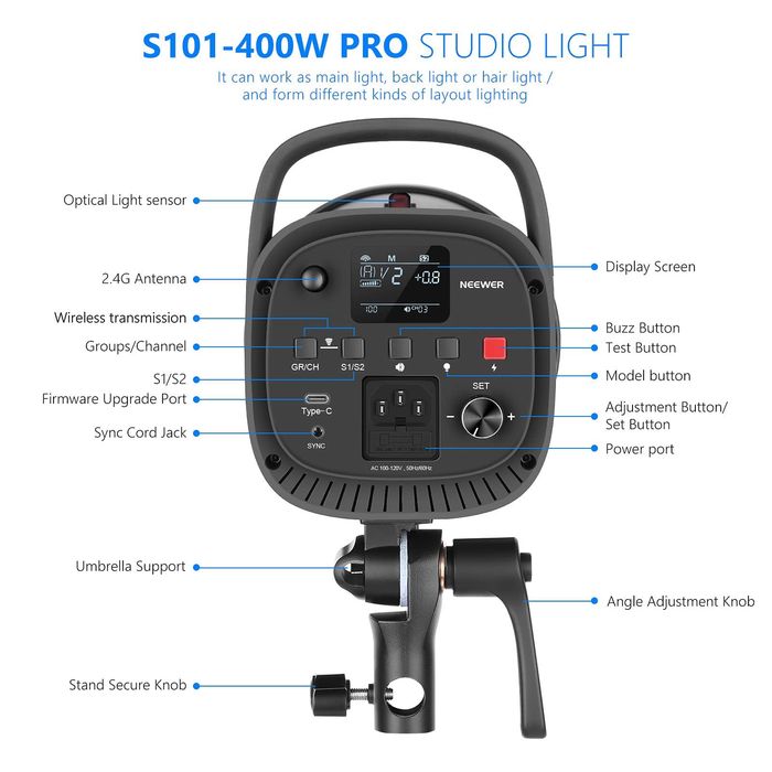 Светкавица. Моно блок. Фото.  камера. фотография.