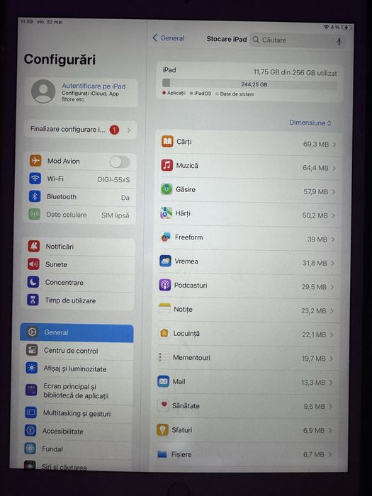 Vand Ipad pro 10.5 inch 256 GB si Apple Pen 1 gen