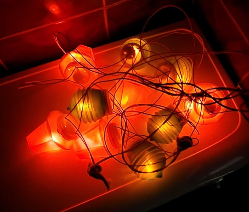 Электрогирлянды на елку.СССР