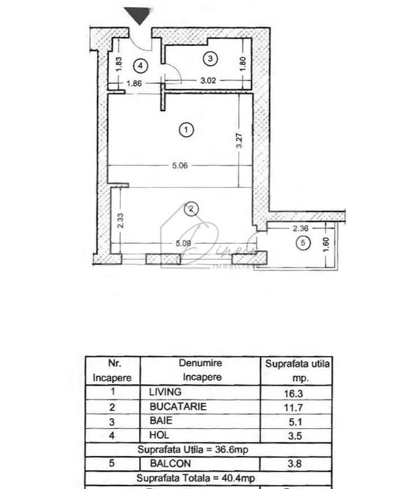3 camere Aviatiei I SU 134 mp + parcare I COMISION 0%