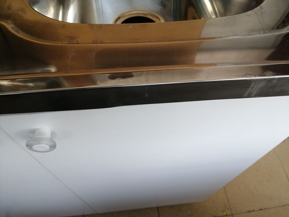 Кухненски шкаф с мивка с две 2 корита за кухня двукоритна бордова