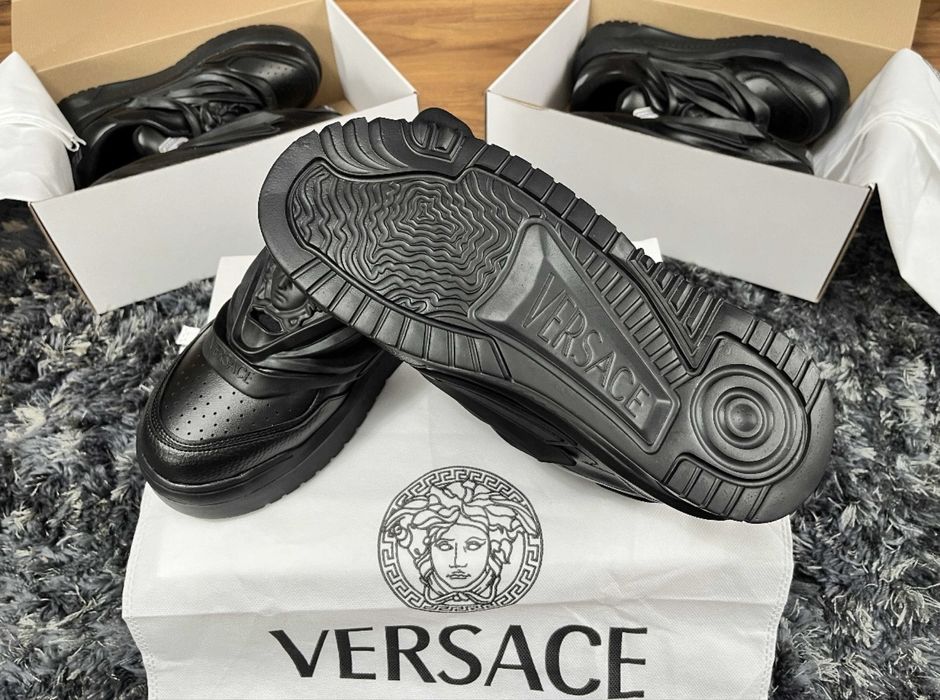 Adidasi Versace Odissea black barbatj