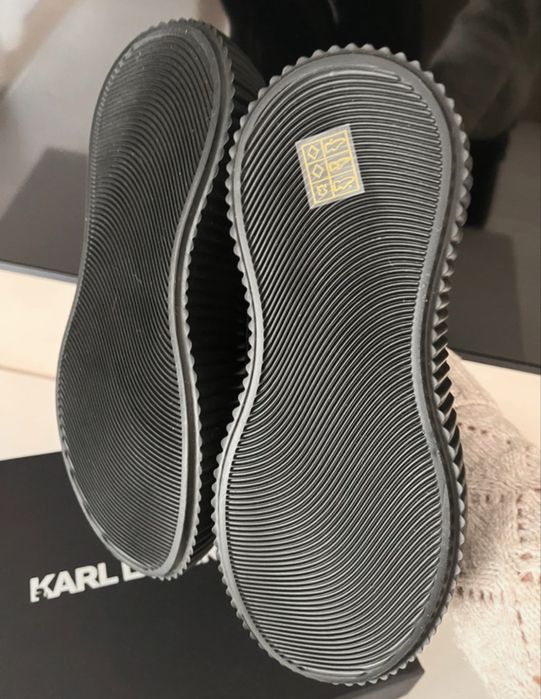 Ghete Karl Lagerfeld marime 36 noi