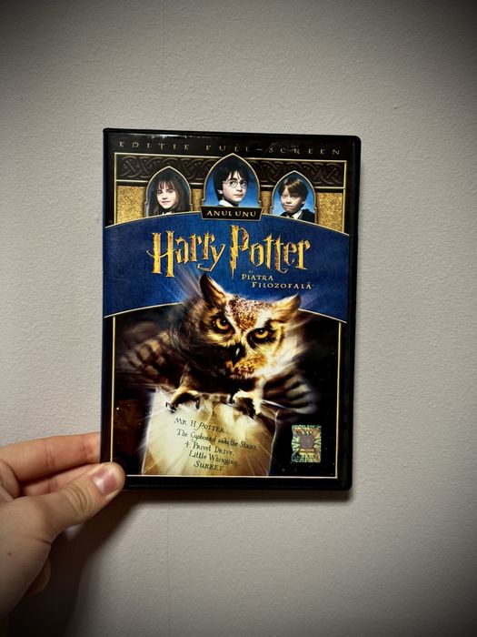 Harry Potter si Piatra Filozofala DVD, Prețul pentru azi! + transport