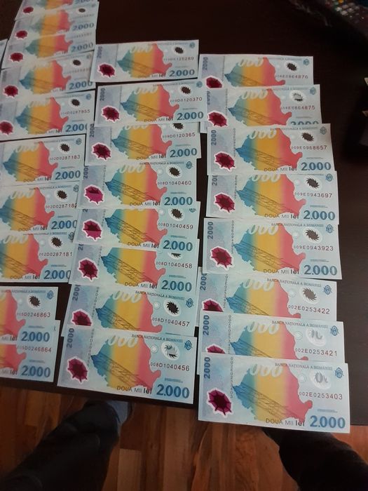 Colectie Bancnote 2000 lei Eclipsa