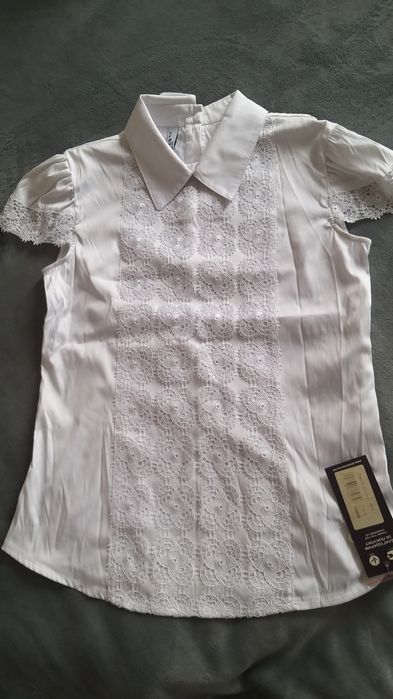 Детская блузка школьная