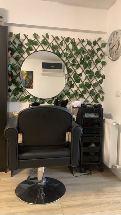 Vand oglinda pe suport metalic