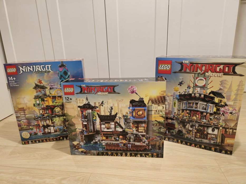 Lego Ninjago City 71741, 70620, 70657 - NOU Sigilat ORIGINAL