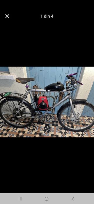 Bicicleta cu motor