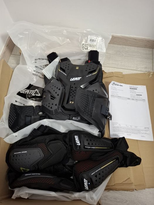 Armura Leat 6.5 enduro/cross mărimea M