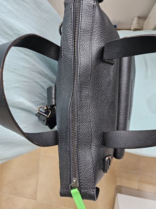 Rucsac de piele -negru