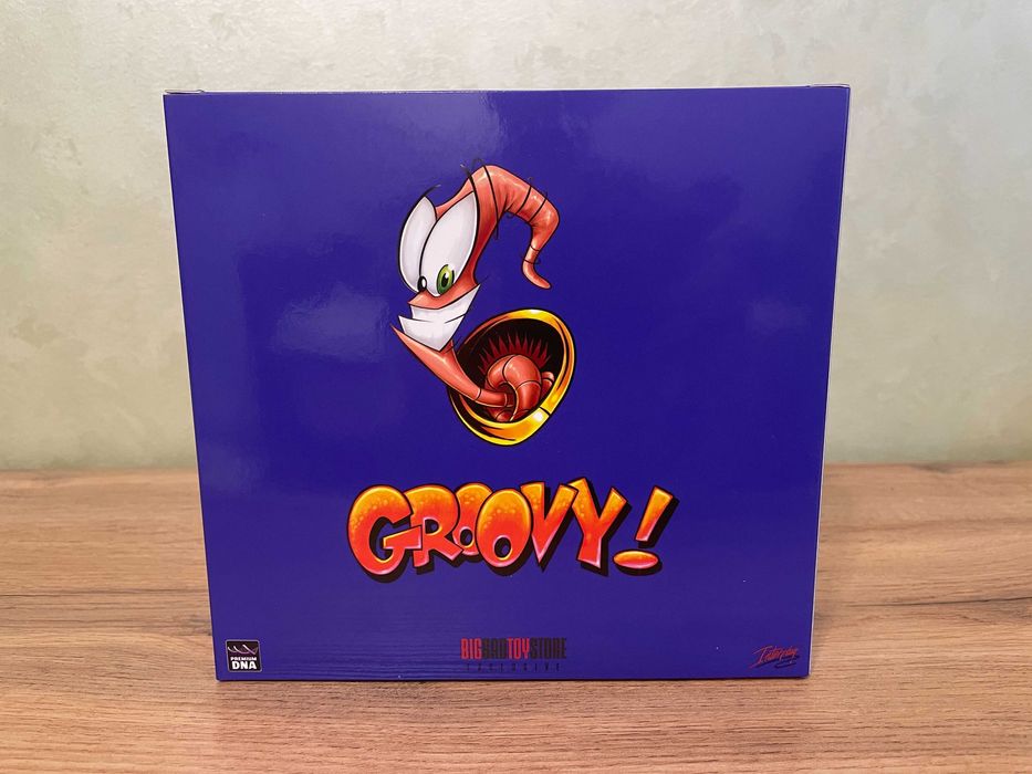 Легендарная фигурка Червяк Джим - Earthworm Jim
