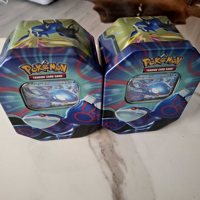 Carți pokemon ,cutie metalica ,Azure Legends