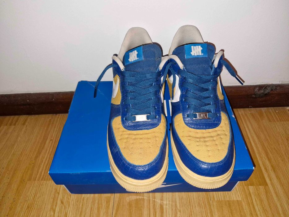 Undefeated x Nike Air Force 1 SP Dunk vs AF1