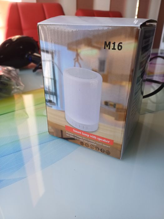 Lampa de Veghe LED ambientală și Boxă