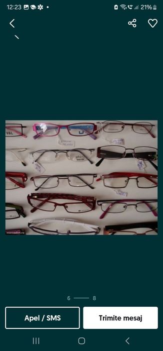 Lichidare stoc rame ochelari vedere