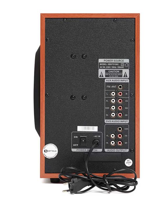 Boxe 5.1 Serioux HT5100C, 140W RMS