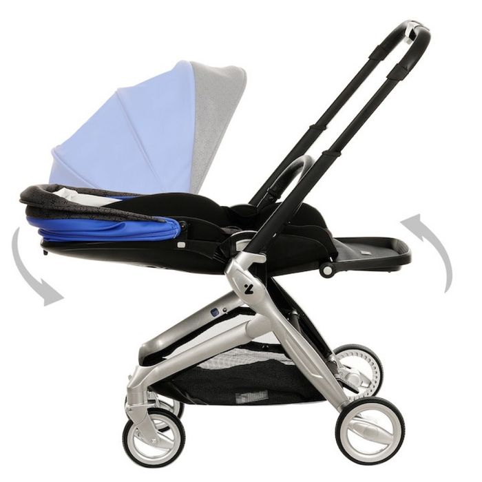 Бебешка количка 3в1 Zizito Harmony Lux