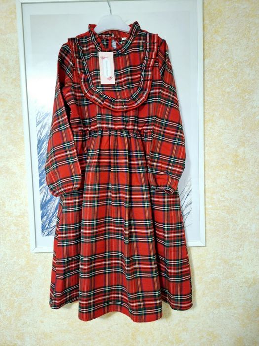 Rochie pentru fetite, perfecta pentru Craciun ( mărimi: 90, 100, 130)