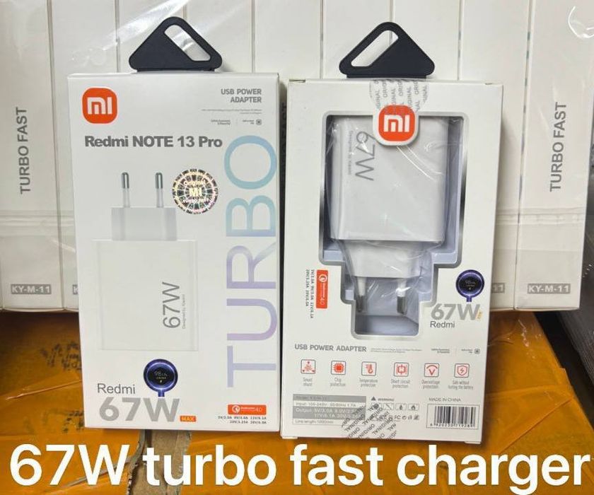 Turbo zaryadka 120W / 67W