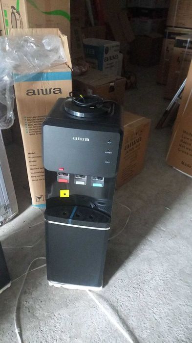 Кулер для воды AIWA (Верхняя загрузка + Холодильник) — 1 год гарантии!