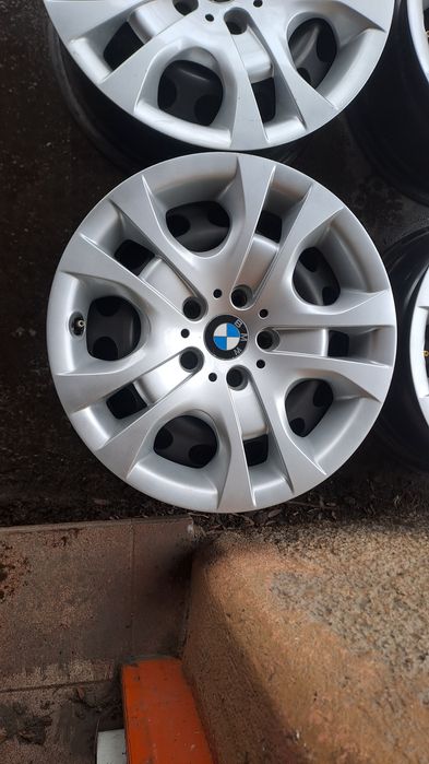 Стоманени 17" 5Х120мм БМВ с Тасове, 5X120mm BMW ORIGINAL