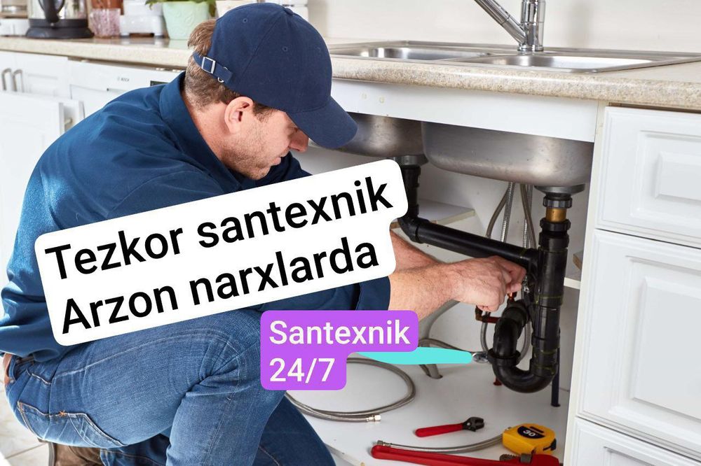 Santexnik xizmati 24/7 Сантехник хизмати 24/7