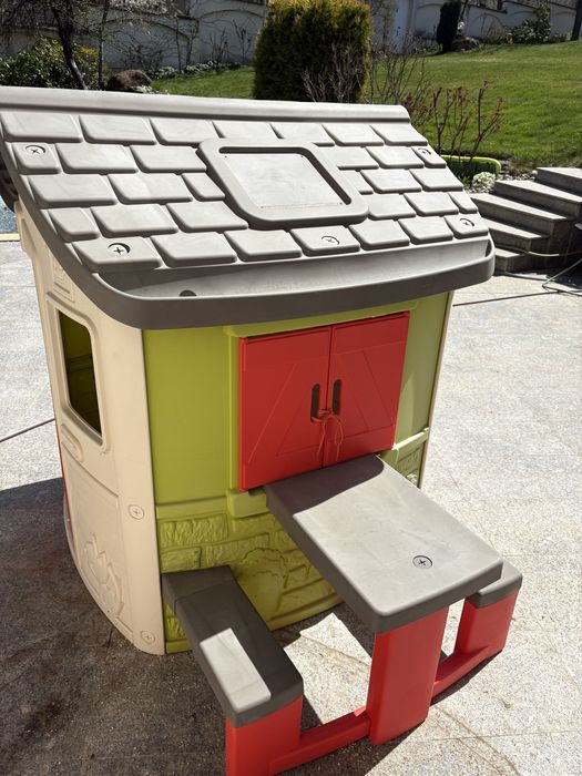 градинска къщичка за игра SMOBY