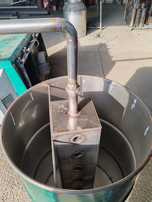 Cazan 170L (alambic) pentru țuică /pălincă din inox alimentar