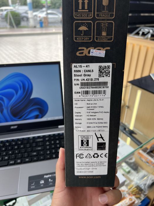 Acer Aspire Lite AL15-41 | Ryzen 7 | 16/512