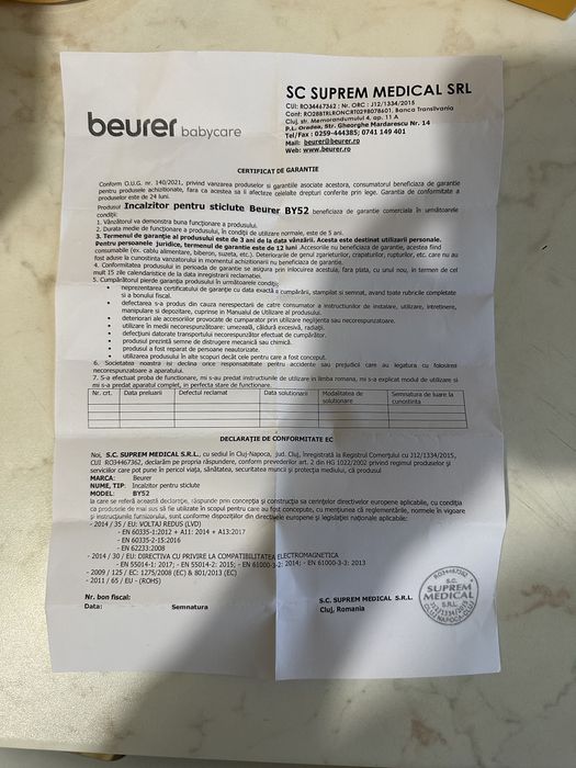 Sterilizator biberoane si incalzitor biberoane.