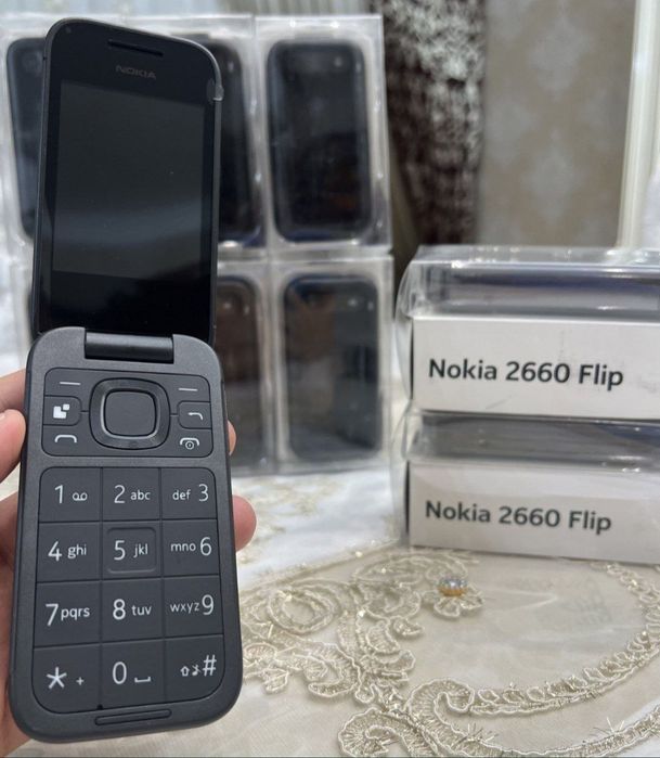 Nokia 2660, 2720, Knopkali liguwkali telefonla, Dostavka, Kafolat ,Gsm