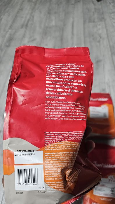 Cafea boabe premium Juan Valdez 4 pachete