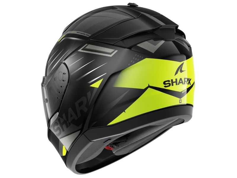 Мото Каска мотор SHARK RIDILL 2 BERSEK YELLOW GLOSS,вградени очила