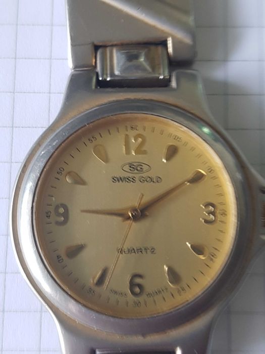 Ceas barbatesc de colectie, SWISS GOLD Quartz