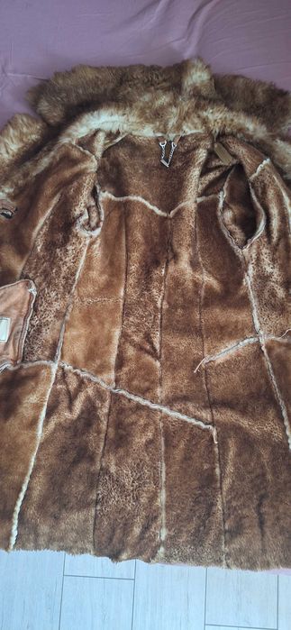 Женская дубленка б/у