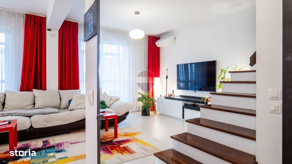 Vanzare apartament 3 camere TIP DUPLEX | 95 MP UTILI+BALCON Dobroesti