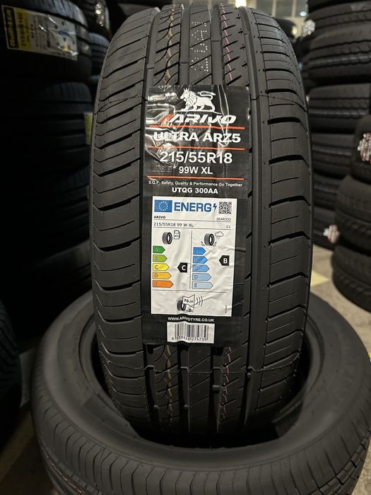 Нови летни гуми ARIVO ULTRA ARZ5 215/55R18 99W XL НОВ DOT БОРД 2155518