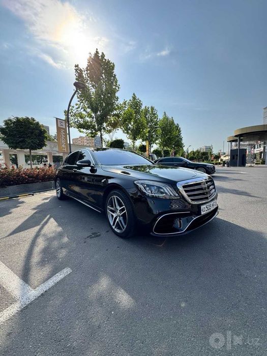 Mercedes-Benz S-Class W222 haydovchi bilan | VIP va biznes transfer