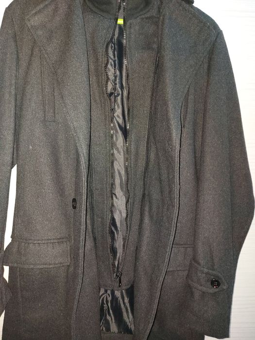 Мъжко кашмирено палто - размер S