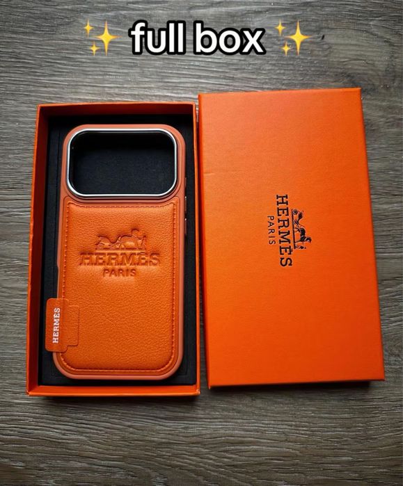 Husa hermss  Iphone   full box Piele
