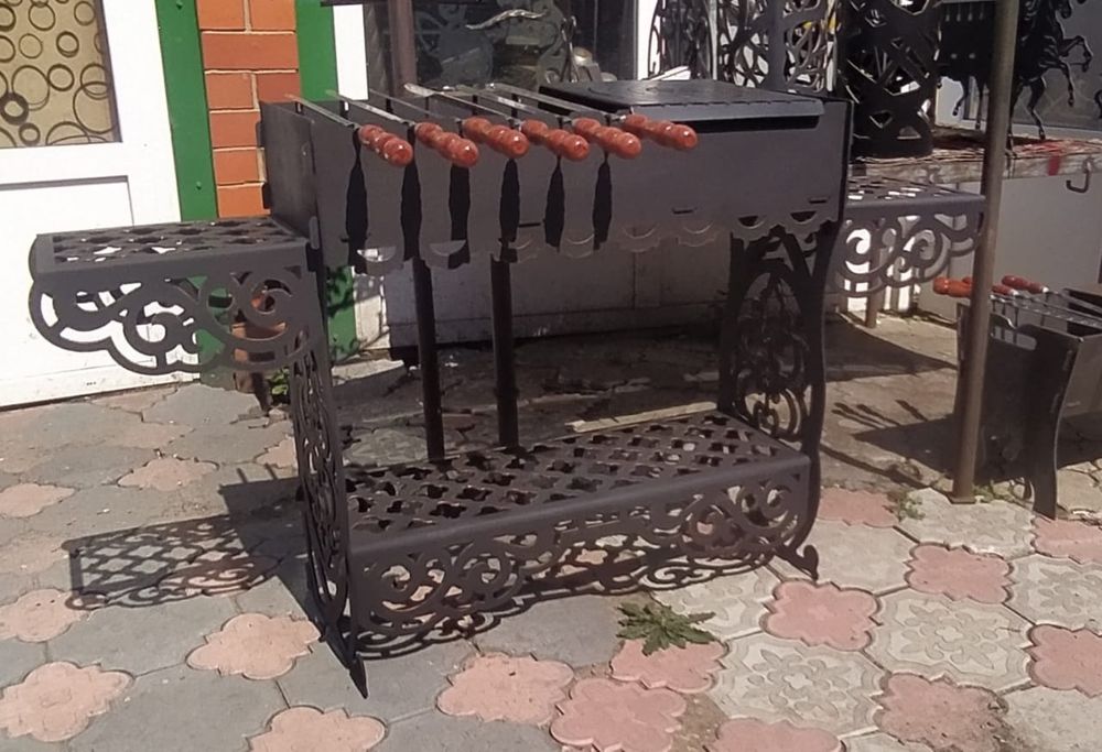 Мангал резной 4 мм