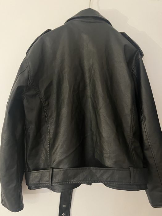 Черно ново рокерско яке