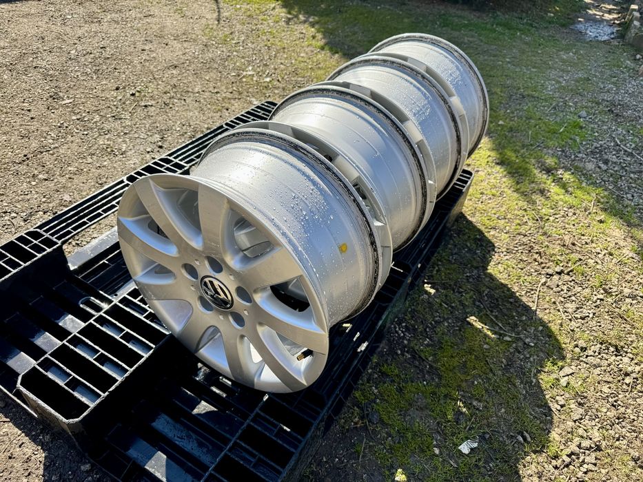 4бр.Алуминиеви джанти 15цола 5x112 за Vw Caddy,Golf,Skoda,Seat,Audi