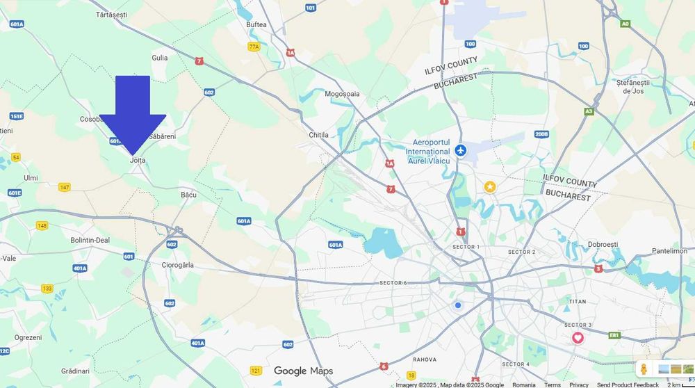 Spatiu comercial 150mp - comuna Joita - județul GR la 200m de Penny