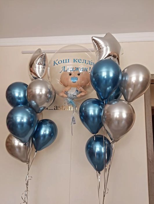 Гелиевые шары на выписку
