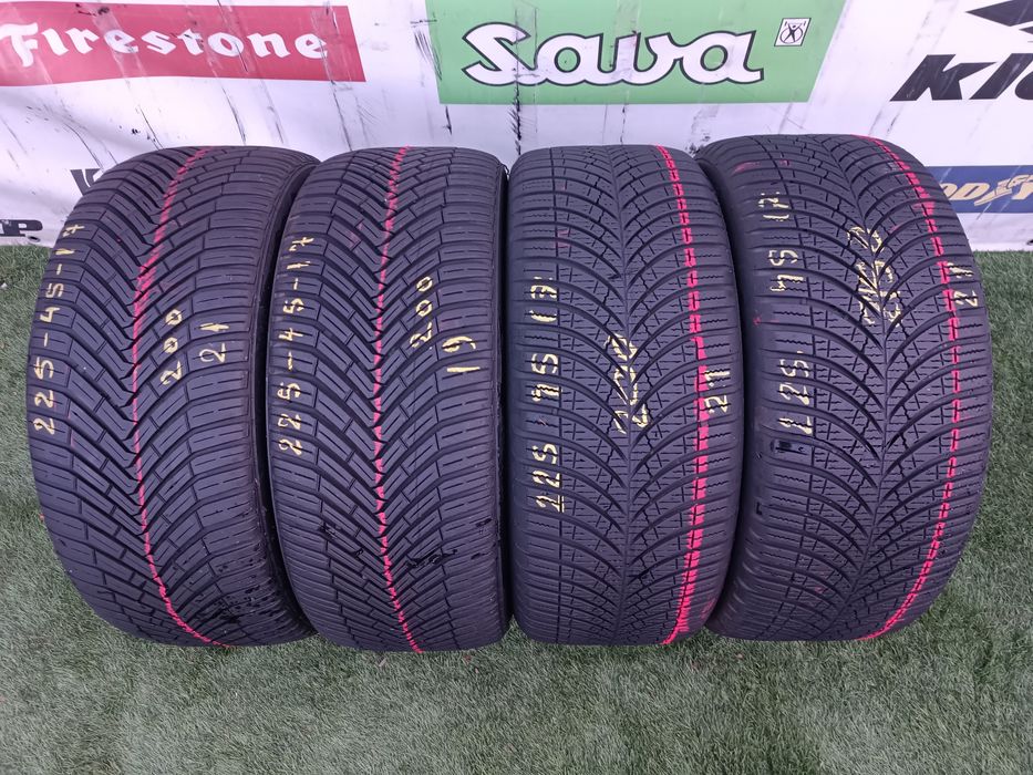 225.45.17 2x Continental 2x Goodyear