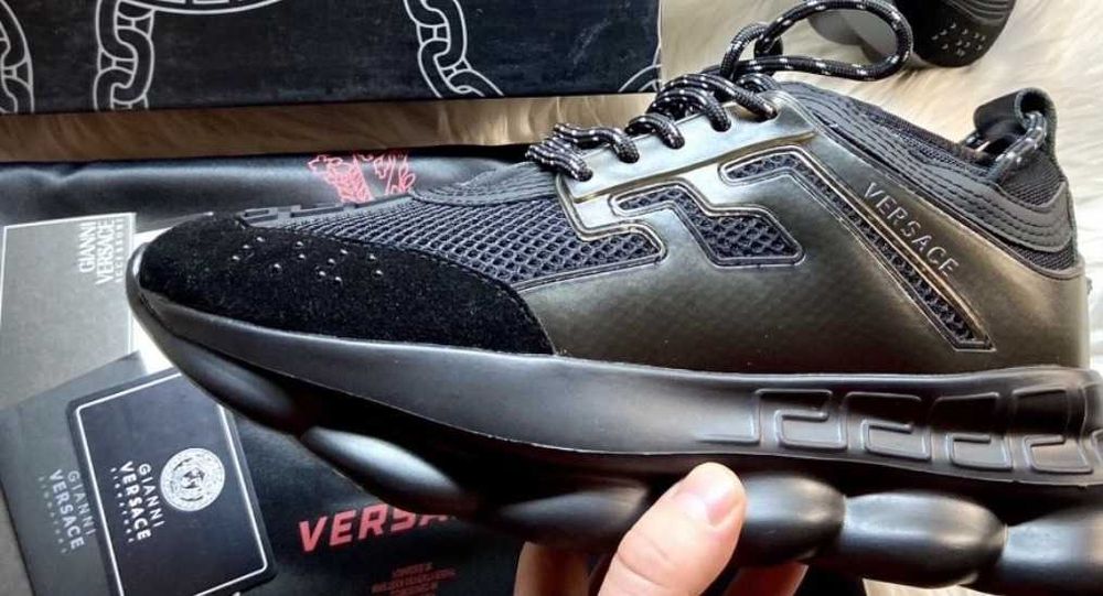 Adidasi Versace Full Black