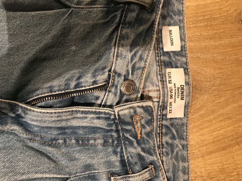 Blugi baloon albastri